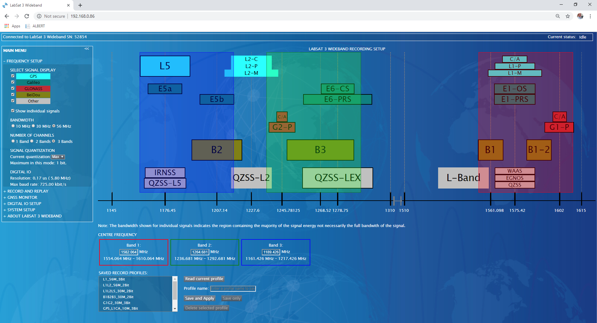 LS3WB Interface